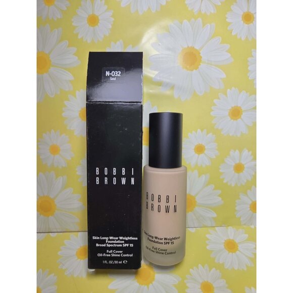 BOBBI BROWN Skin Long-Wear Weightless Foundation SPF15 N-032 Sand 1 oz - Picture 1 of 8